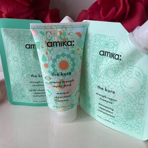 Amika The Kure Repair Set - Mint and Pink